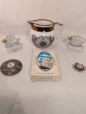 Group of Ship Items For The New YATCH OWNER     Great Gift Idea